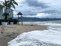 La Secretaría de Turismo del Gobierno de Jalisco comunicó que el fenómeno meteorológico se aleja de la costa. ESPECIAL/Protección Civil Puerto Vallarta