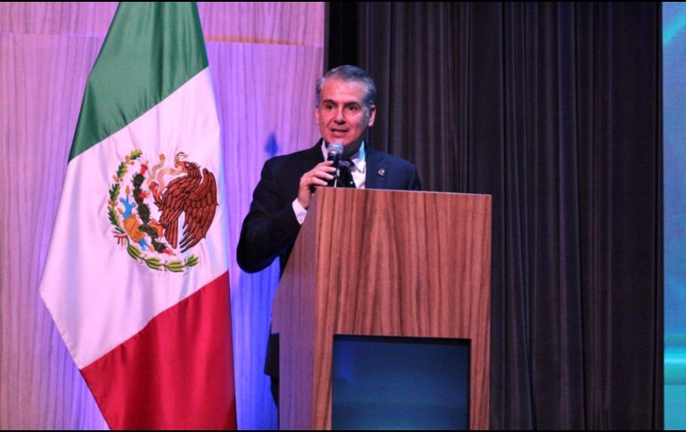 El presidente de Coparmex Jalisco, Luis Beas. EL INFORMADOR / J. Velazco