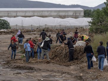 Los trabajos en la Entidad continúan para localizar a otras dos personas que permanecen desaparecidas tras "Rachel". AFP/O. Martínez