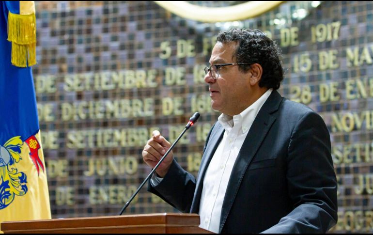 José Luis Tostado, legislador emecista, señaló que se trató de una decisión que tomó como líder de la fracción parlamentaria. ESPECIAL