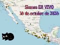 EN VIVO | Sismos en México | Viernes 16 de octubre. ESPECIAL / SSN