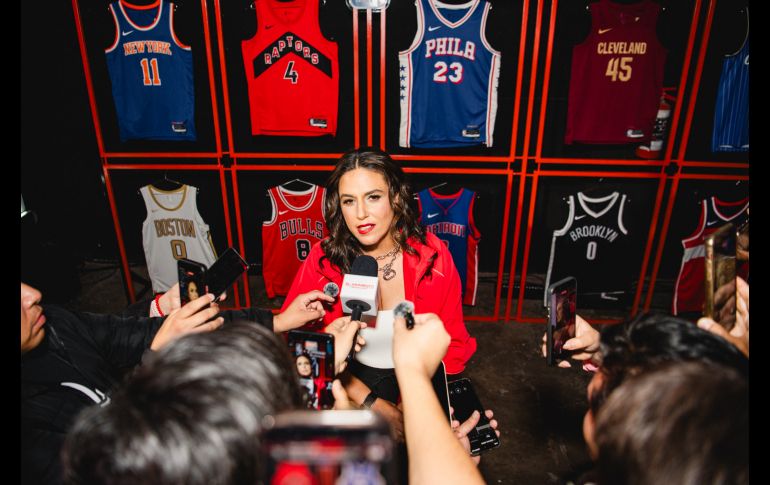 Fernanda Sainz, Chief Commercial Officer de Caliente.mx, fue la encargada de anunciar este nuevo acuerdo con la NBA. CORTESÍA