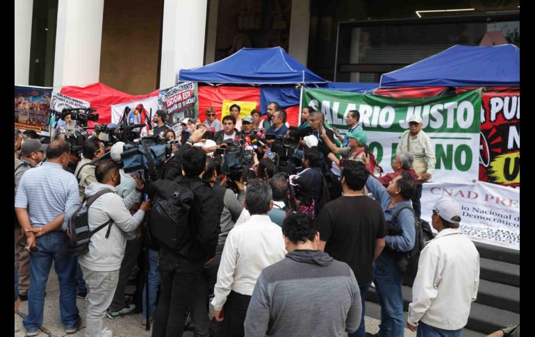 El personal del IMSS convocó a una segunda megamarcha nacional para el 21 de octubre de 2026. SUN/C. Mejía