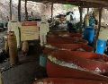 El laboratorio fue localizado en la comunidad de Carricitos como resultado de trabajos de inteligencia realizados por las fuerzas federales. X/GabSeguridadMX