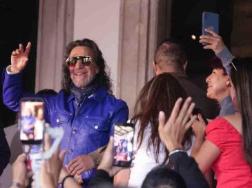 El cantante indicó que aún se está viendo una posible bioserie sobre Los Bukis. SUN / F. ROJAS