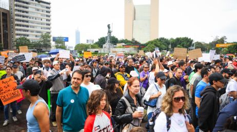 Se prevé el acompañamiento de la CNDH y la Comisión Estatal de Derechos Humanos Jalisco en esta nueva protesta. EL INFORMADOR/ARCHIVO
