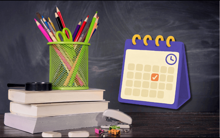 Los estudiantes de preescolar, primaria y secundaria disfrutarán de diversas pausas académicas. ESPECIAL/Canva