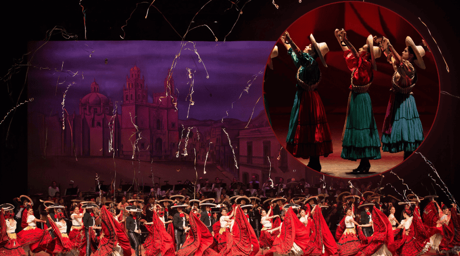 La gira por Estados Unidos llega así como una celebración de la historia de una compañía. EFE / Ballet Folklórico de México