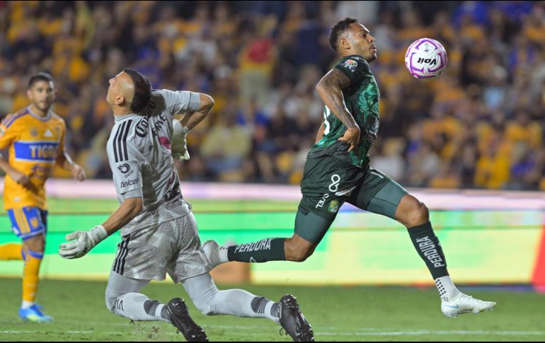 Ismael Díaz anotó el primer gol de la Fiera. EFE/M. Sierra
