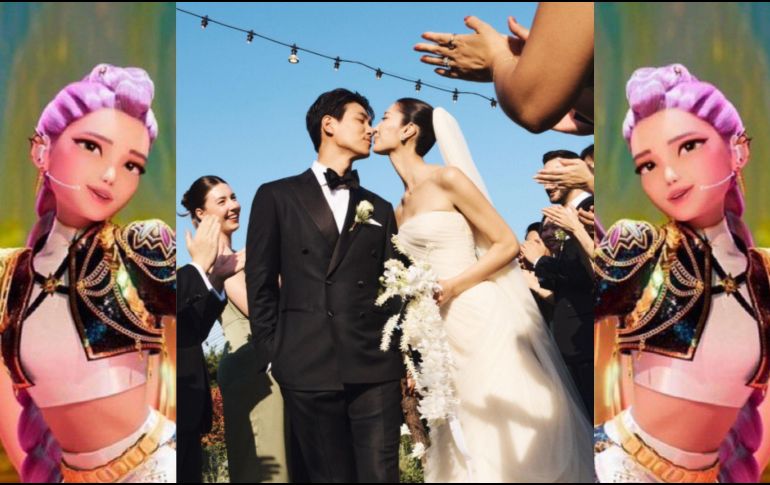 El ahora marido de Rumi participó en la creación de una de las canciones de Las Guerreras K-pop, en What It Sounds Like. X / @EjaeUpdates / Netflix
