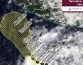 “Vance” se ubicaba a unos 835 kilómetros al sur de Acapulco, Guerrero, este miércoles. ESPECIAL/CONAGUA
