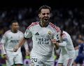 Bernardo Silva. El portugués abrió el marcador ante Leipzig con su primer gol como jugador del Real Madrid y encaminó la tercera victoria merengue en la Champions League. EFE/J. Martín