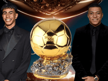 Duelo de titanes: Lamine Yamal y Kylian Mbappé se enfrentan este domingo en el Spotify Camp Nou, solo 24 horas antes de la gala del Balón de Oro. CANVA/ESPECIAL