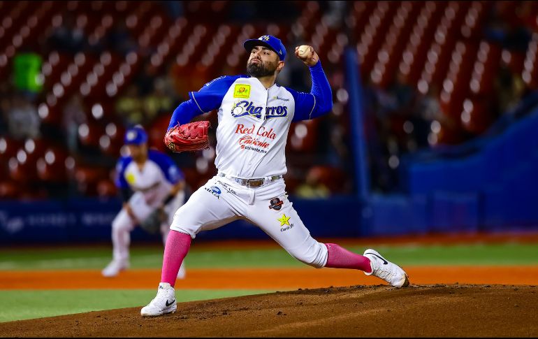 Alemao Hernández cargó con la derrota tras recibir cinco carreras y sólo sacar dos outs. CORTESÍA/Charros de Jalisco