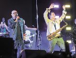 Panteón Rococó desató la euforia con una descarga de ska y sus temas más emblemáticos. EL INFORMADOR/ J. Acosta