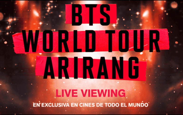 A nivel internacional, el 2026 ha marcado el tan esperado regreso de BTS a los escenarios globales tras una pausa para cumplir con el servicio militar obligatorio en Corea del Sur. CINÉPOLIS / ESPECIAL