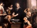 "Amarás al Señor, tu Dios, con todo tu corazón, con toda tu alma y con toda tu mente... Amarás a tu prójimo como a ti mismo". WIKIPEDIA/"Santa Isabel de Hungría curando a los tiñosos", de Bartolomé Esteban Murillo