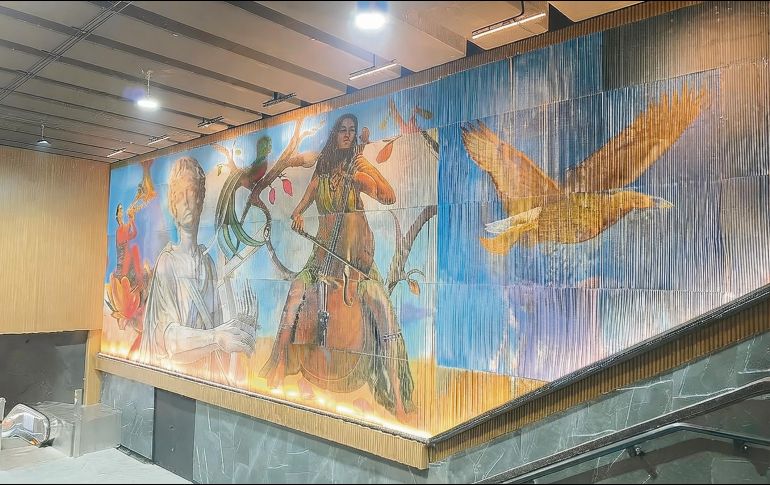 La obra enaltece la escena cultural de la Ciudad de México. ESPECIAL