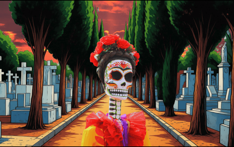 Los panteones tapatíos son lugares de leyendas y misterio en la ciudad. ESPECIAL / CANVA