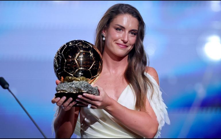 A nivel individual, Alexia Putellas fue designada mejor jugadora de Europa por la UEFA. EFE / T. AKMEN