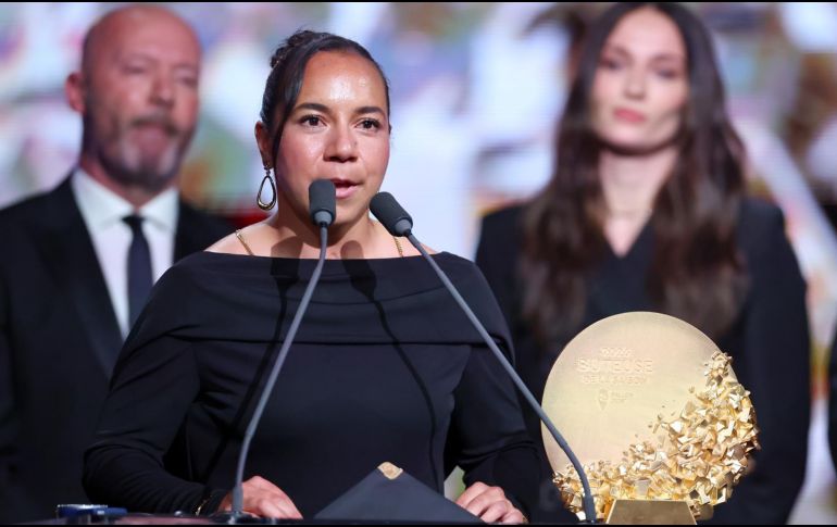 La delantera de las Tuzas fue reconocida en el Balón de Oro 2026. EFE / T. AKMEN