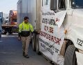 El paro nacional de transportistas arrancó el lunes 26 de octubre. SUN/A. Melo