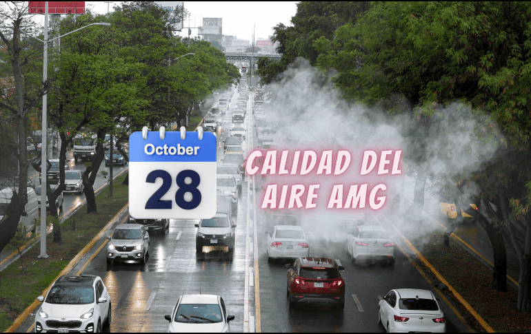 Esta mañana de miércoles 28 de octubre en Guadalajara se registra buena calidad del aire en Atemajac con 6 Puntos IMECA. EL INFORMADOR / ARCHIVO