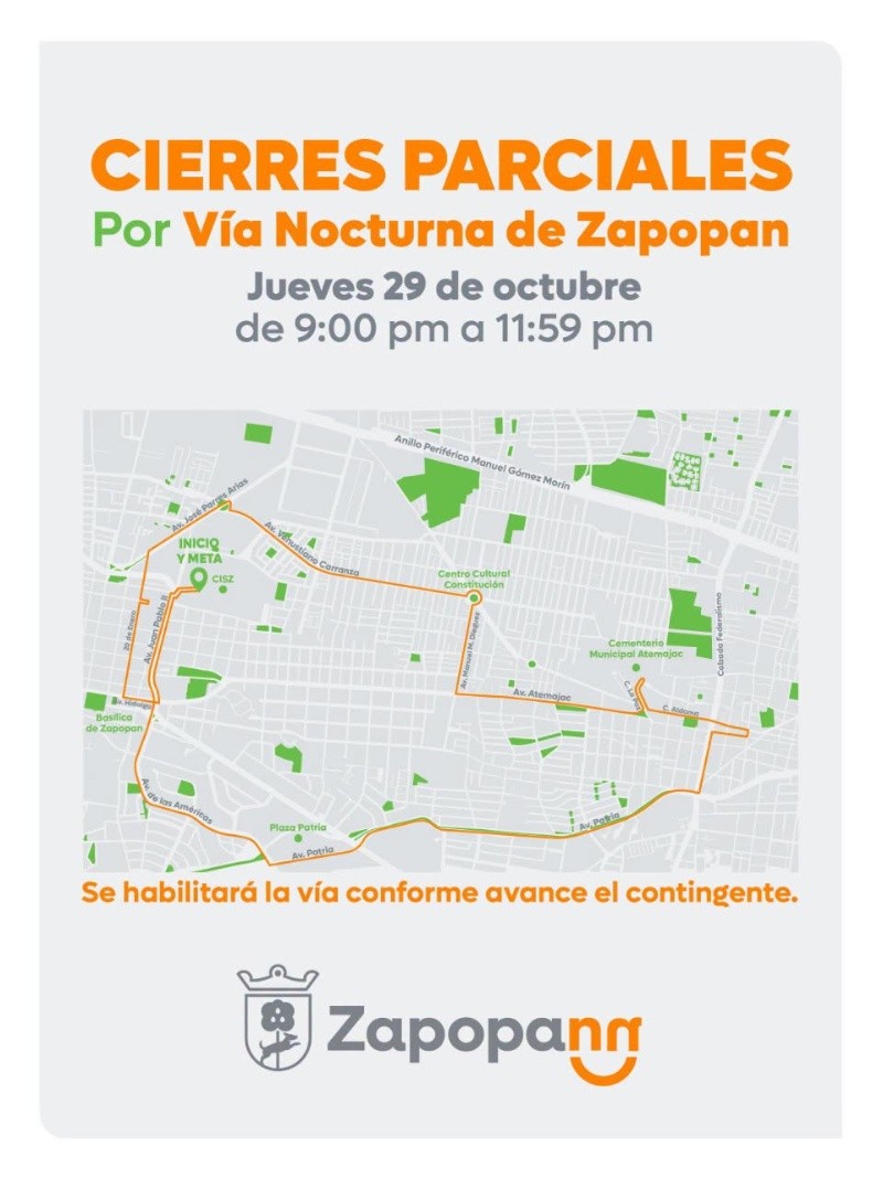 CORTESÍA/ Facebook/ Dirección de Movilidad y Transporte Zapopan.
