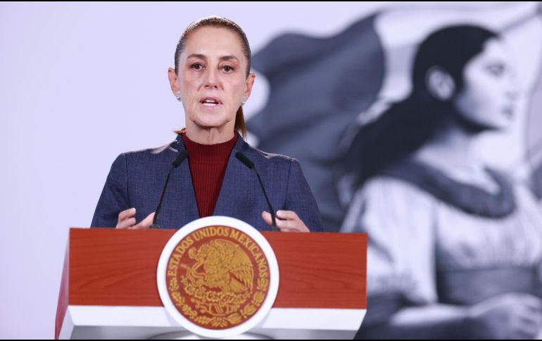 Sheinbaum remarcó que 