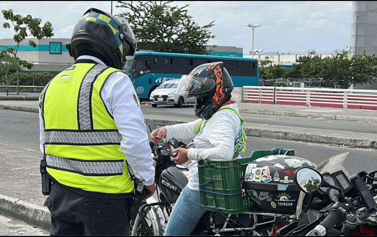 De enero a octubre de 2026, se registraron mil 577 infracciones por invadir estas vías, de las cuales 399 corresponden a octubre. ESPECIAL/Secretaría de Seguridad del Estado