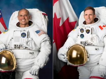 Con esta salida, Kutryk pasa a ser el quinto astronauta canadiense que trabaja en el exterior de una nave en órbita. EFE / NASA