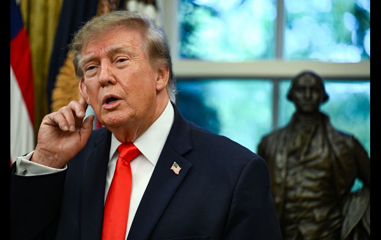 Trump habló en medio de una ola de rumores que apuntan a que Israel y Estados Unidos podrían retomar sus ataques contra Irán tras los comicios del martes. EFE/A. Gordon