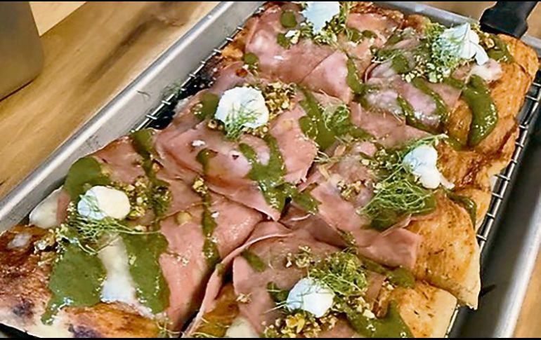 Disfruta de autentica comida italiana en el Laboratorio de Pizzas. CORTESÍA