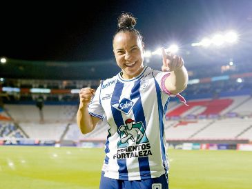 Charlyn Corral. En su último año futbolístico, la delantera de las Tuzas del Pachuca anotó 49 goles en 49 partidos. IMAGO7