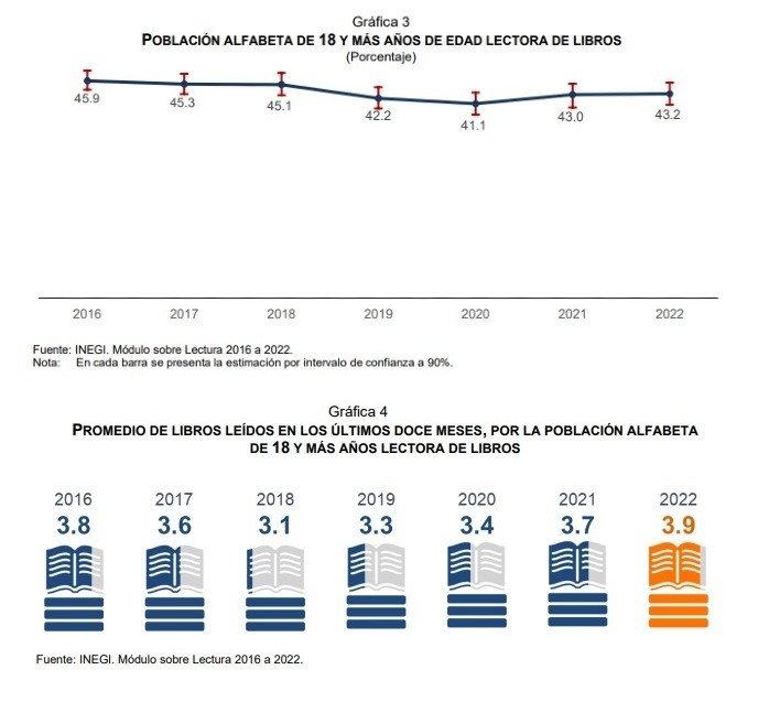 INEGI gráfica 3 y  4