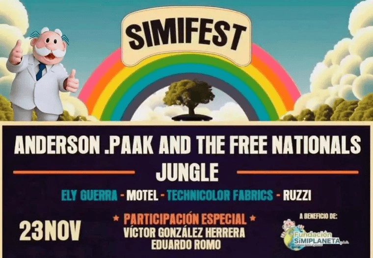 Cartelera oficial del Simi Fest 2024. ESPECIAL 