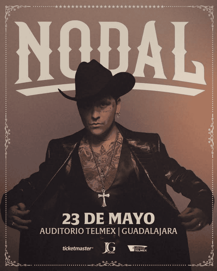  Christian Nodal regresa a Guadalajara / JG Music