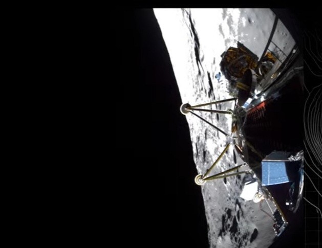 El arribo de Athena a la luna se produjo el jueves a unos 25 metros de Mons Mouton. X: @TLPN_Official