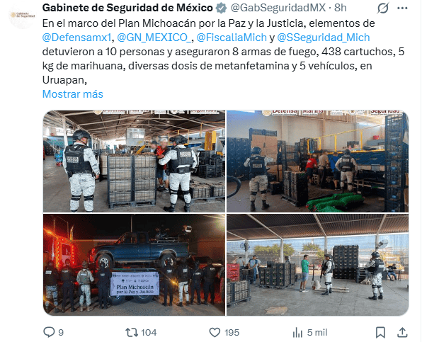 X / @GabSeguridadMX 