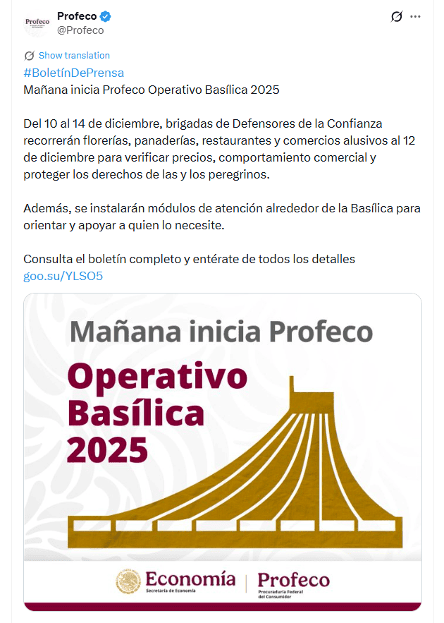 Captura de pantalla/ X/ @Profeco