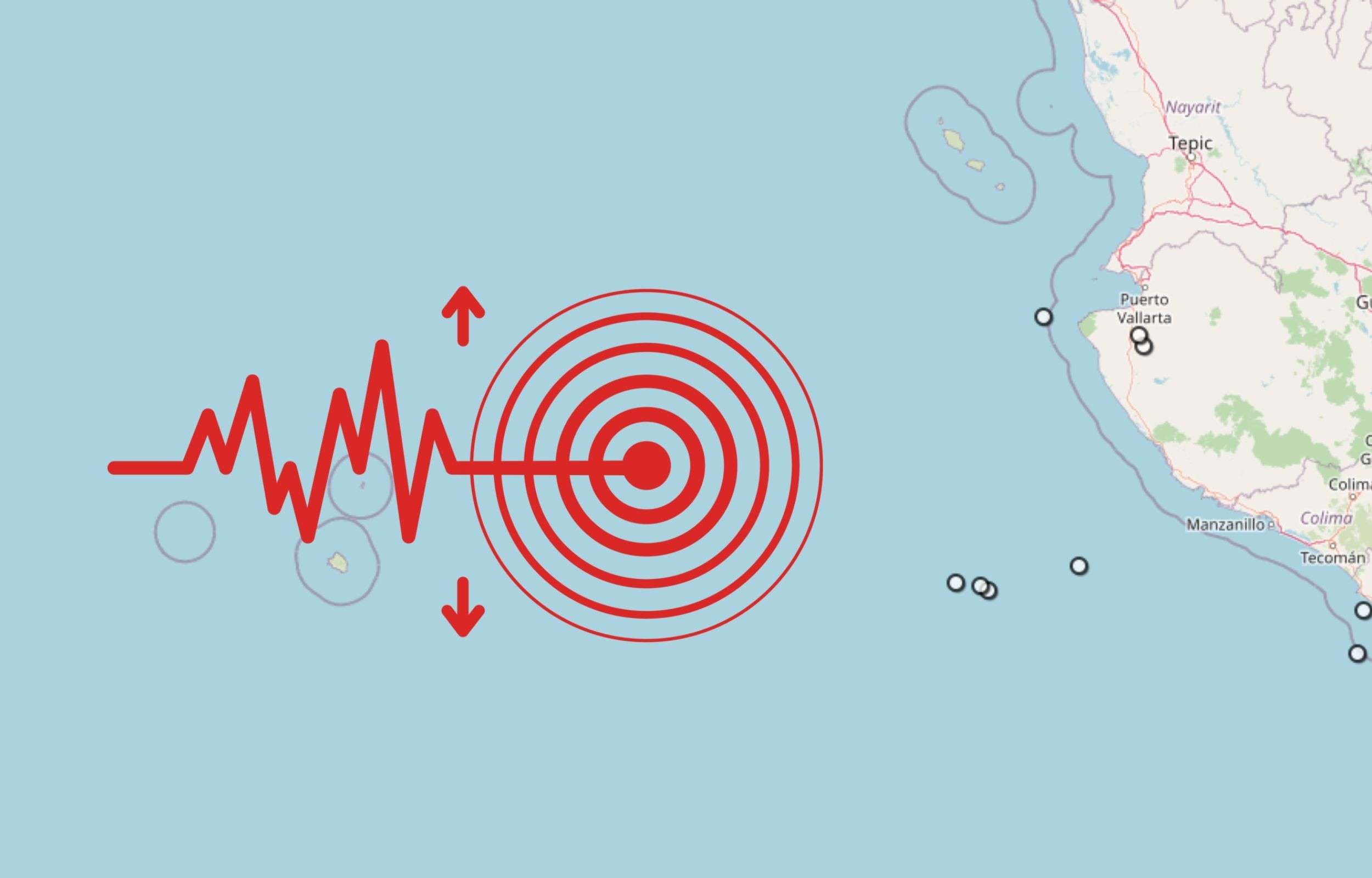 &nbsp;Sismo en Jalisco. ESPECIAL / SSN