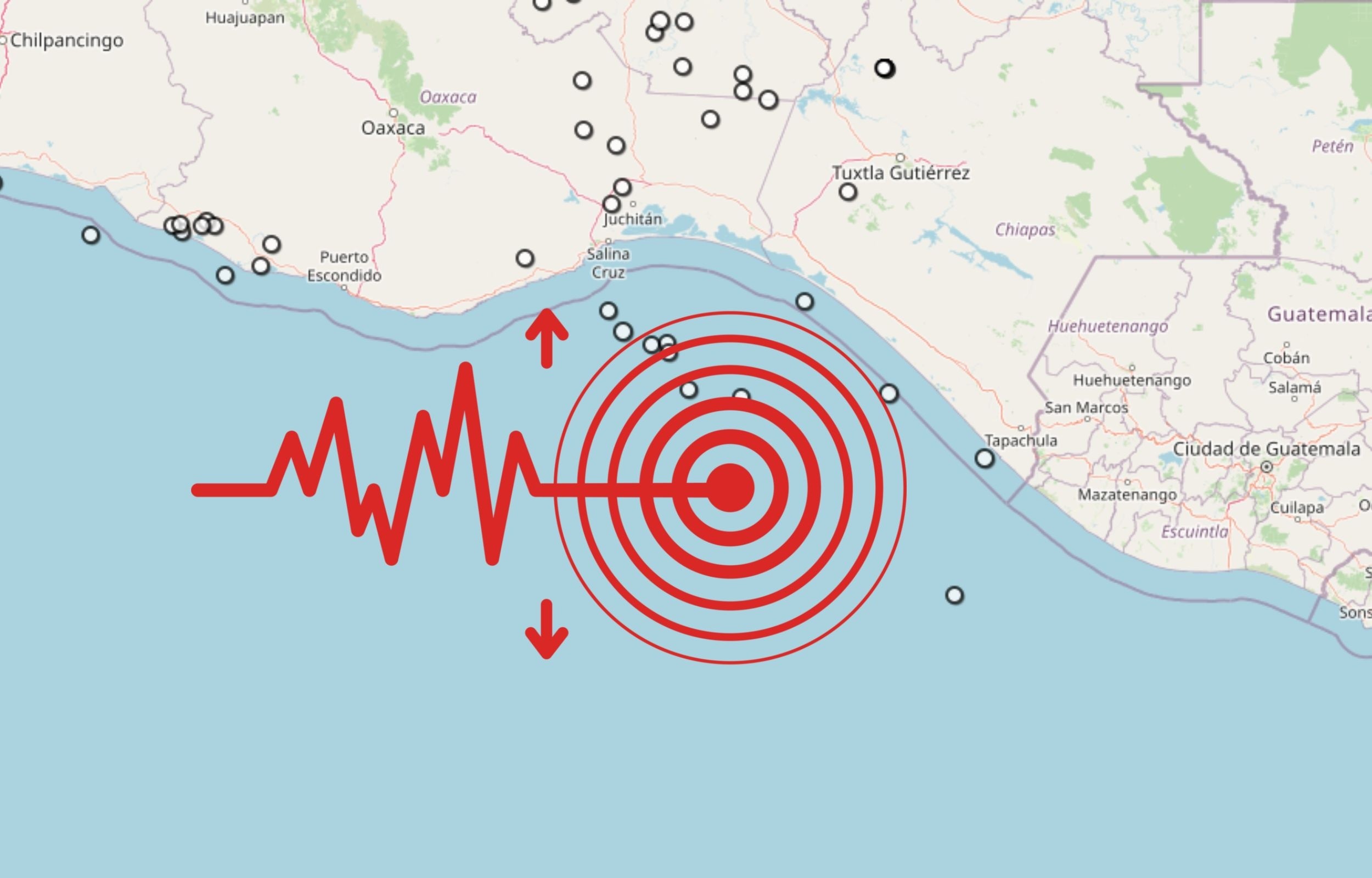 &nbsp;&nbsp;Sismo en Chiapas. ESPECIAL /SSN