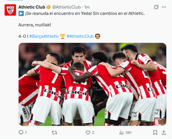 &nbsp;X / @AthleticCluc