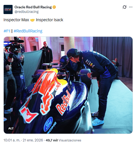 X / @redbullracing&nbsp;