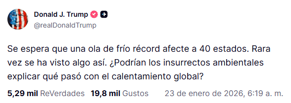 Truth Social / @realDonaldTrump&nbsp;