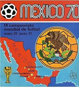 La primera página del álbum de 1970 de un total de 50 está dedicada a la Copa del Mundo de México 70. AMAZON&nbsp;