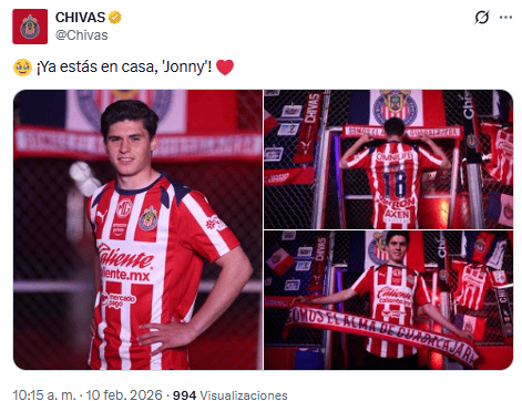 X / @Chivas&nbsp;