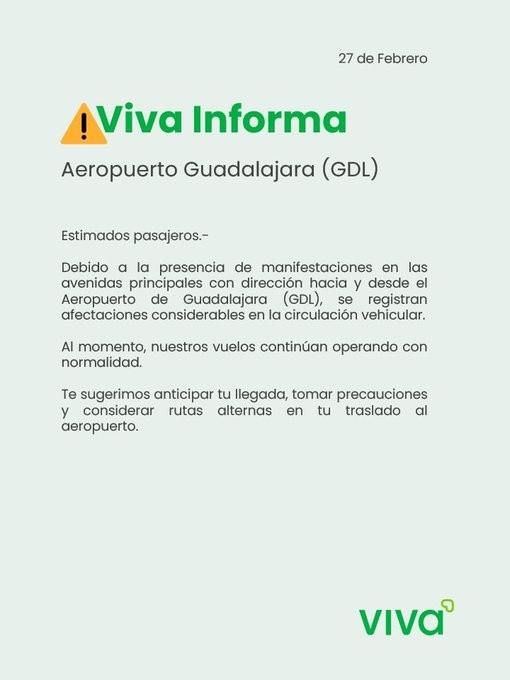 &nbsp;VIVA AEROBUS