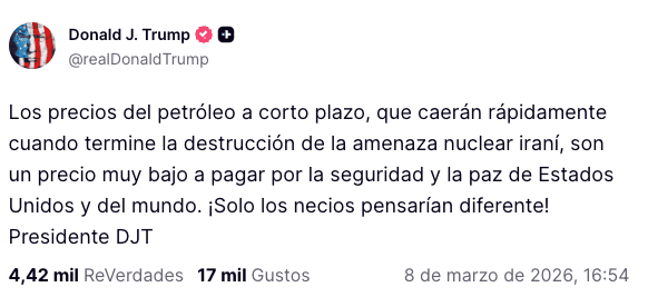 TRUTHSOCIAL / @realDonaldTrump&nbsp;