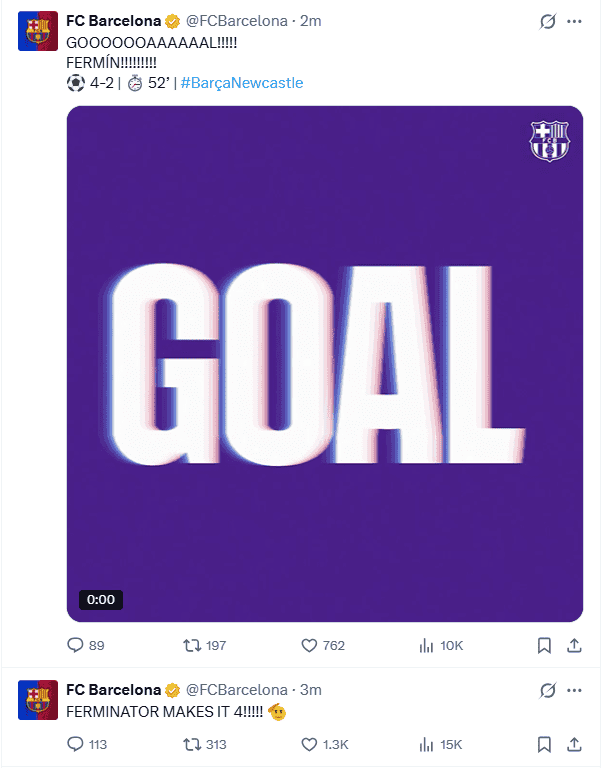 &nbsp;X / @FCBarcelona
